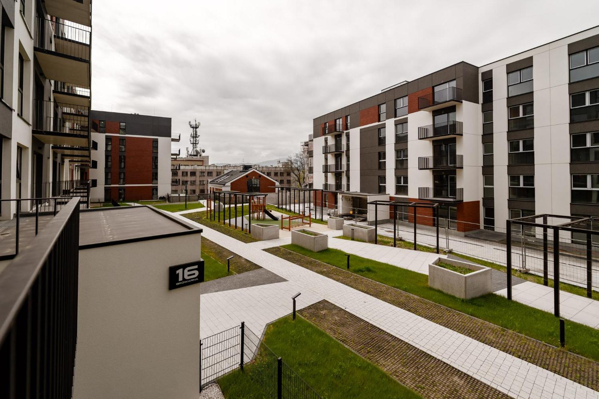 Stary Browar Apartamenty Bielsko-Biała Dış mekan fotoğraf